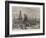 The Petroleum Oil Wells at Baku, on the Caspian-William 'Crimea' Simpson-Framed Giclee Print