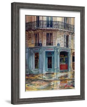 The Petrossian Caviar Shop in Paris-French School-Framed Giclee Print