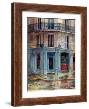 The Petrossian Caviar Shop in Paris-French School-Framed Giclee Print