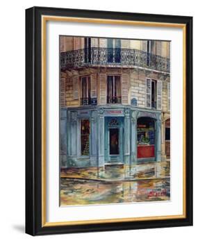 The Petrossian Caviar Shop in Paris-French School-Framed Giclee Print