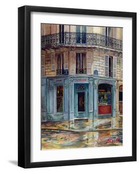 The Petrossian Caviar Shop in Paris-French School-Framed Giclee Print