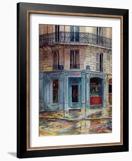 The Petrossian Caviar Shop in Paris-French School-Framed Giclee Print