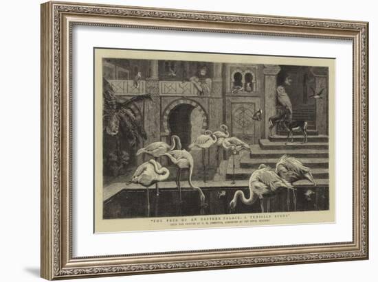 The Pets of an Eastern Palace, a Tunisian Study-Harry Hamilton Johnston-Framed Giclee Print