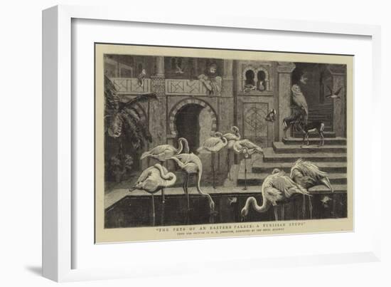 The Pets of an Eastern Palace, a Tunisian Study-Harry Hamilton Johnston-Framed Giclee Print