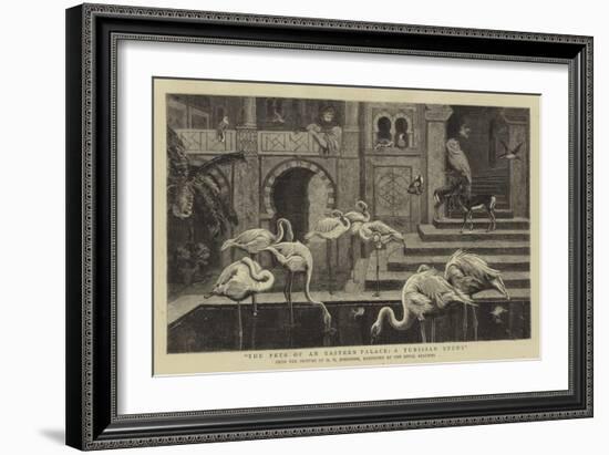 The Pets of an Eastern Palace, a Tunisian Study-Harry Hamilton Johnston-Framed Giclee Print