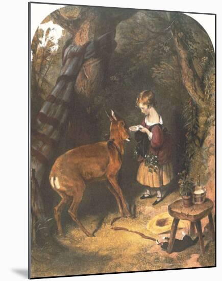 The Pets-Edwin Henry Landseer-Mounted Art Print