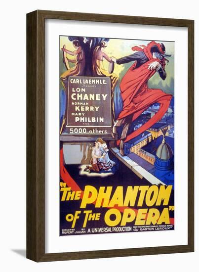 The Phantom of the Opera, 1925, Directed by Rupert Julian-null-Framed Giclee Print