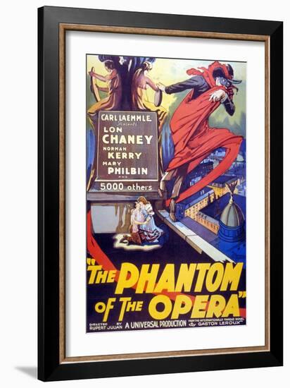 The Phantom of the Opera, 1925, Directed by Rupert Julian-null-Framed Giclee Print