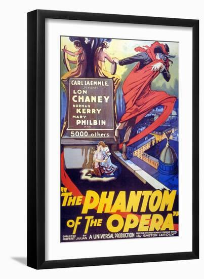 The Phantom of the Opera, 1925, Directed by Rupert Julian-null-Framed Giclee Print