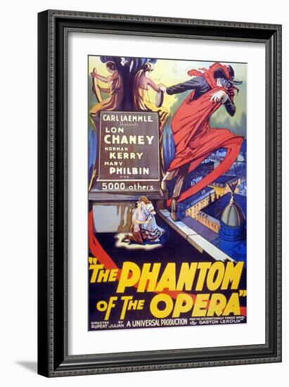 The Phantom of the Opera, 1925, Directed by Rupert Julian-null-Framed Giclee Print