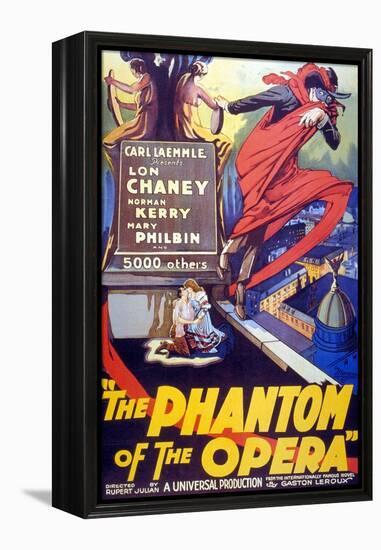 The Phantom of the Opera, 1925, Directed by Rupert Julian-null-Framed Premier Image Canvas