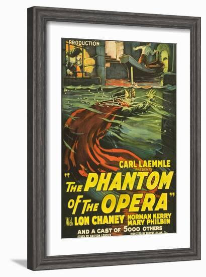 The Phantom of the Opera, 1925, Directed by Rupert Julian-null-Framed Giclee Print