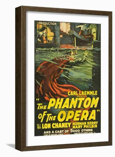 The Phantom of the Opera, 1925, Directed by Rupert Julian-null-Framed Giclee Print