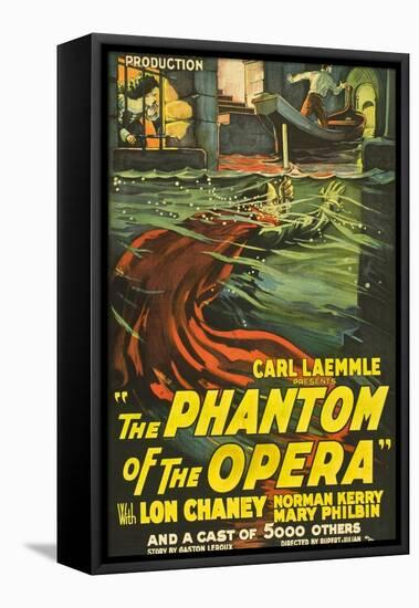 The Phantom of the Opera, 1925, Directed by Rupert Julian-null-Framed Premier Image Canvas