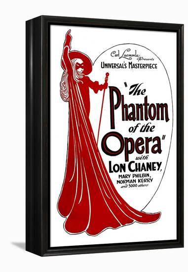 THE PHANTOM OF THE OPERA, 1925.-null-Framed Stretched Canvas