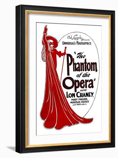 THE PHANTOM OF THE OPERA, 1925.-null-Framed Art Print