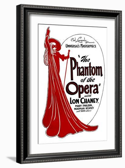 The Phantom of the Opera, 1925-null-Framed Art Print