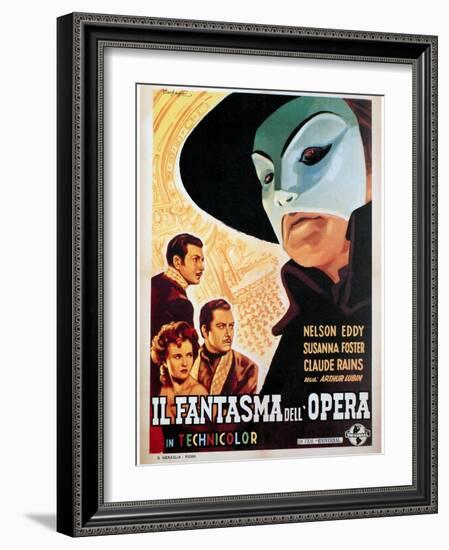 The Phantom of the Opera, (aka Il Fantasma Dell Opera), 1943-null-Framed Art Print