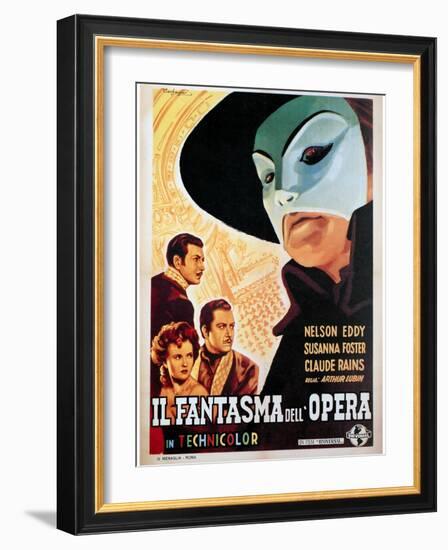 The Phantom of the Opera, (aka Il Fantasma Dell Opera), 1943-null-Framed Art Print