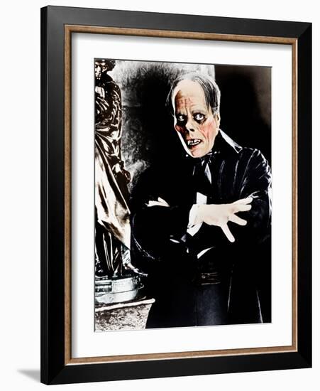 The Phantom of The Opera, Lon Chaney, 1925-null-Framed Photo