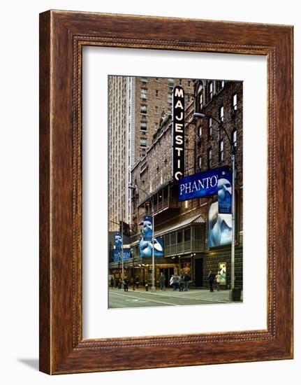 The Phantom Of The Opera - Majestic - Times Square - New York City - United States-Philippe Hugonnard-Framed Photographic Print