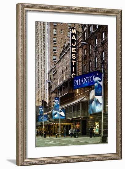 The Phantom Of The Opera - Majestic - Times Square - New York City - United States-Philippe Hugonnard-Framed Photographic Print