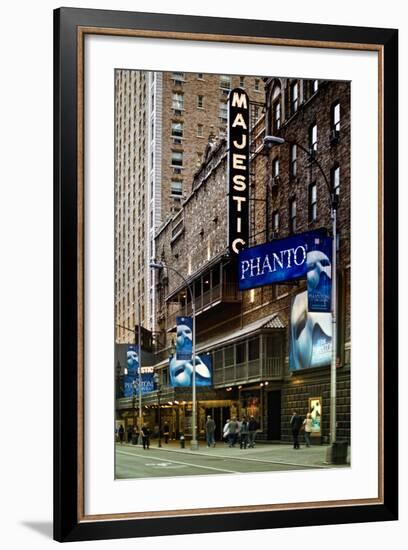 The Phantom Of The Opera - Majestic - Times Square - New York City - United States-Philippe Hugonnard-Framed Photographic Print