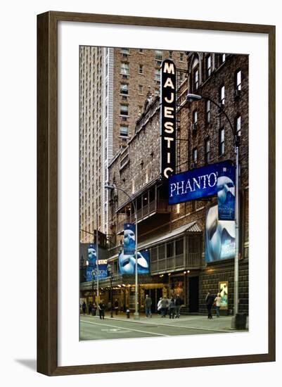 The Phantom Of The Opera - Majestic - Times Square - New York City - United States-Philippe Hugonnard-Framed Photographic Print