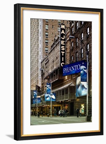 The Phantom Of The Opera - Majestic - Times Square - New York City - United States-Philippe Hugonnard-Framed Photographic Print