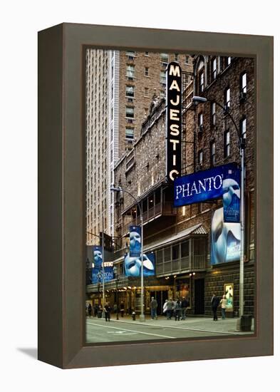 The Phantom Of The Opera - Majestic - Times Square - New York City - United States-Philippe Hugonnard-Framed Premier Image Canvas