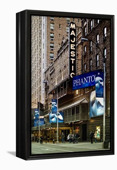 The Phantom Of The Opera - Majestic - Times Square - New York City - United States-Philippe Hugonnard-Framed Premier Image Canvas