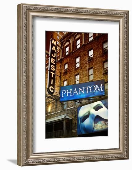 The Phantom Of The Opera - Majestic - Times Square - New York City - United States-Philippe Hugonnard-Framed Photographic Print