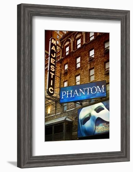 The Phantom Of The Opera - Majestic - Times Square - New York City - United States-Philippe Hugonnard-Framed Photographic Print