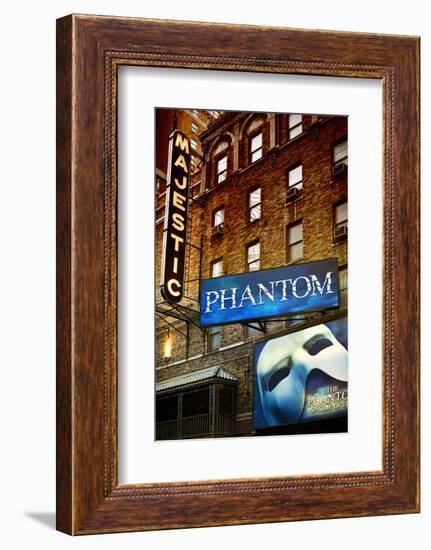 The Phantom Of The Opera - Majestic - Times Square - New York City - United States-Philippe Hugonnard-Framed Photographic Print