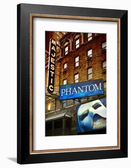 The Phantom Of The Opera - Majestic - Times Square - New York City - United States-Philippe Hugonnard-Framed Photographic Print