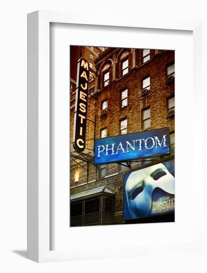 The Phantom Of The Opera - Majestic - Times Square - New York City - United States-Philippe Hugonnard-Framed Photographic Print