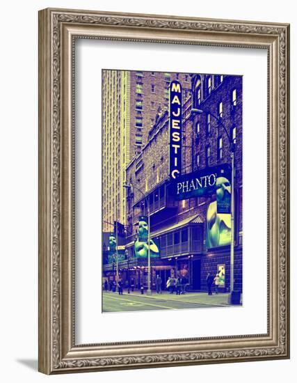 The Phantom Of The Opera - Majestic - Times Square - New York City - United States-Philippe Hugonnard-Framed Photographic Print