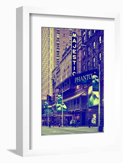 The Phantom Of The Opera - Majestic - Times Square - New York City - United States-Philippe Hugonnard-Framed Photographic Print