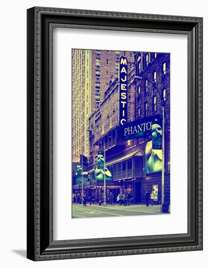 The Phantom Of The Opera - Majestic - Times Square - New York City - United States-Philippe Hugonnard-Framed Photographic Print