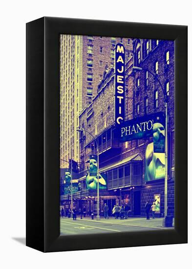 The Phantom Of The Opera - Majestic - Times Square - New York City - United States-Philippe Hugonnard-Framed Premier Image Canvas