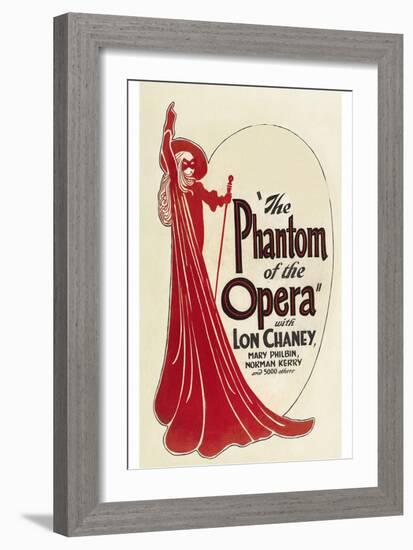 The Phantom of the Opera-null-Framed Art Print