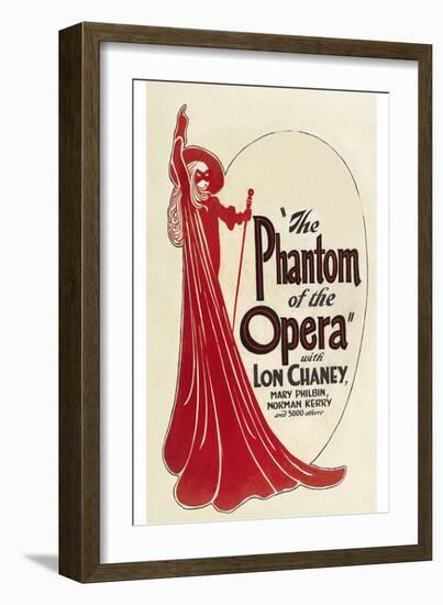 The Phantom of the Opera-null-Framed Art Print