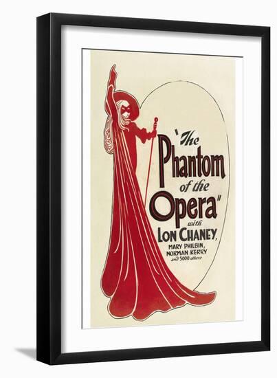 The Phantom of the Opera-null-Framed Art Print