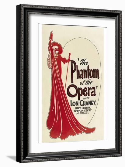 The Phantom of the Opera-null-Framed Art Print