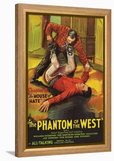 The Phantom of the West - House of Hate-null-Framed Stretched Canvas