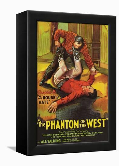 The Phantom of the West - House of Hate-null-Framed Stretched Canvas