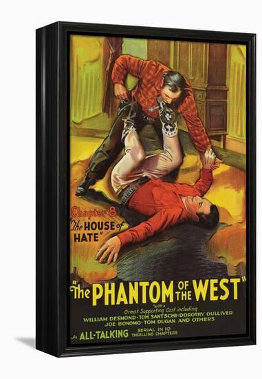 The Phantom of the West - House of Hate-null-Framed Stretched Canvas