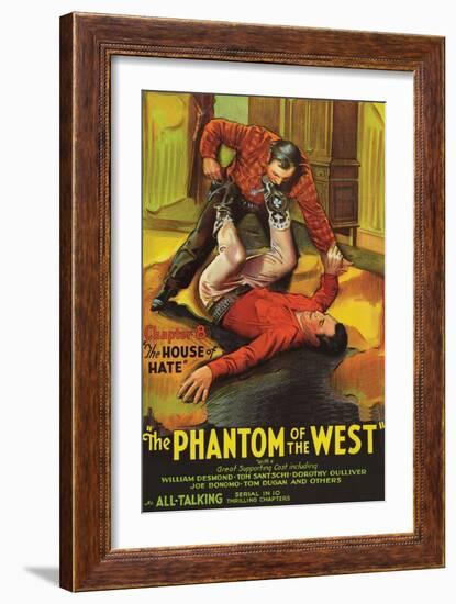 The Phantom of the West - House of Hate-null-Framed Premium Giclee Print