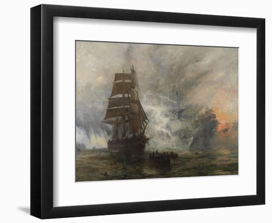 The Phantom Ship-William Lionel Wyllie-Framed Giclee Print