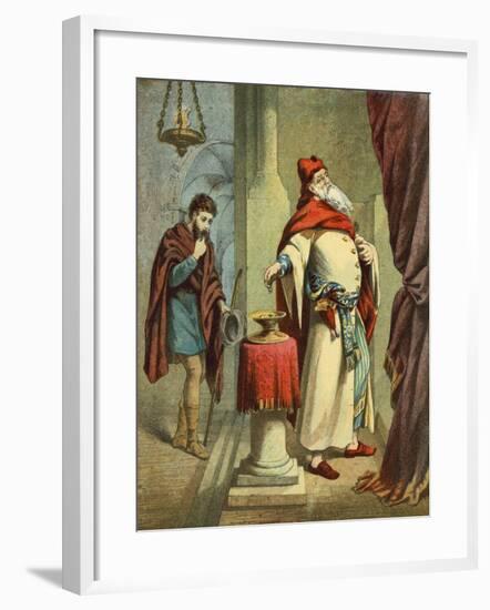 The Pharisee and the Publican-null-Framed Giclee Print